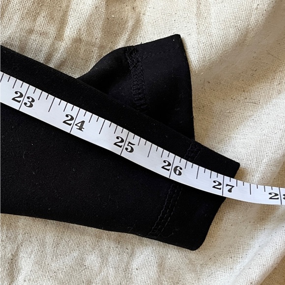 Adrienne Vittadini Turiya Quick Dry High Waist Black Leggings M NWT Minimalist - Picture 10 of 14
